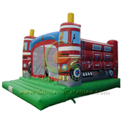 truck inflatable bouncer